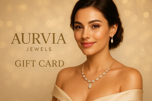 create a cretive conceptual gift card image with beautful model  for my bradn aurvia who is purchsing from my website we are offering them a gift card Give the perfect gift with our digital gift card! This gift card can be used for any purchase in our store and never expires. The recipient will receive an email with the gift card code that can be applied at checkout.