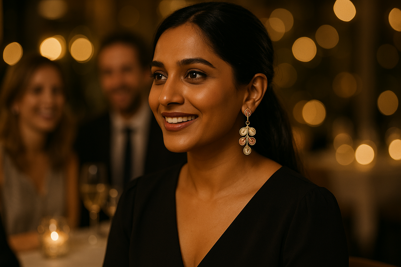 Elegant evening lifestyle image