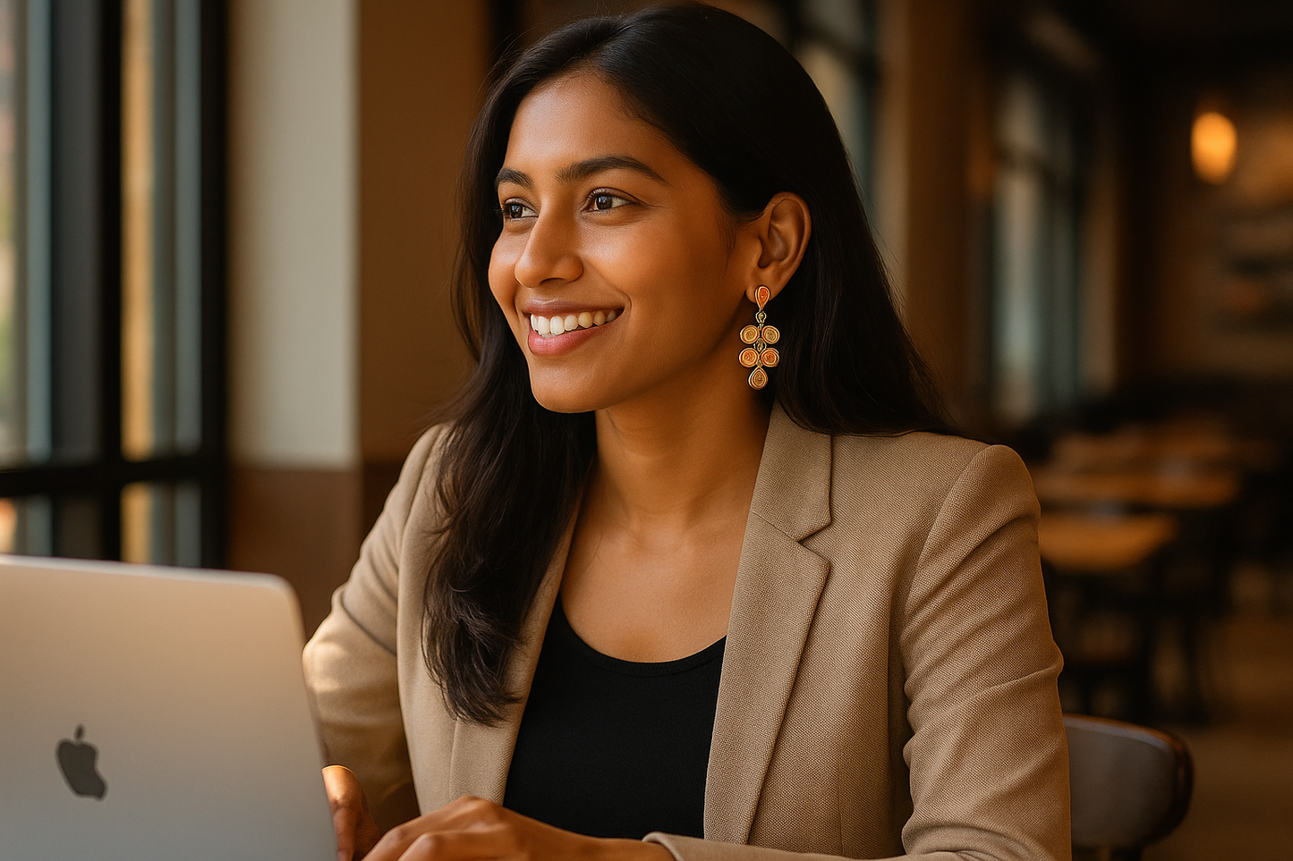 Premium Leaf Earrings - Professional Lifestyle