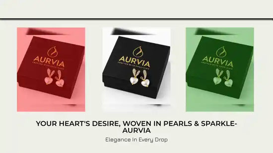 Your Heart&#039;s Desire, Woven in Pearls &amp; Sparkle- AURVIA by@Outfy