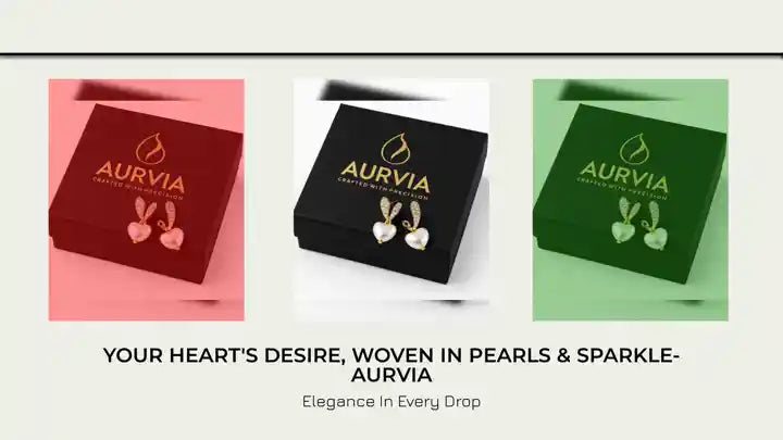 Your Heart&#039;s Desire, Woven in Pearls &amp; Sparkle- AURVIA by@Outfy