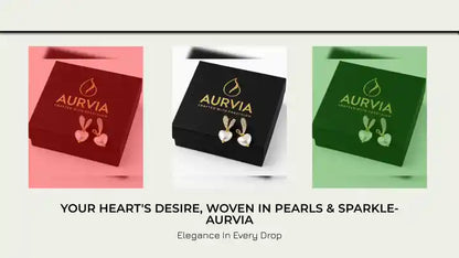Your Heart&#039;s Desire, Woven in Pearls &amp; Sparkle- AURVIA by@Outfy